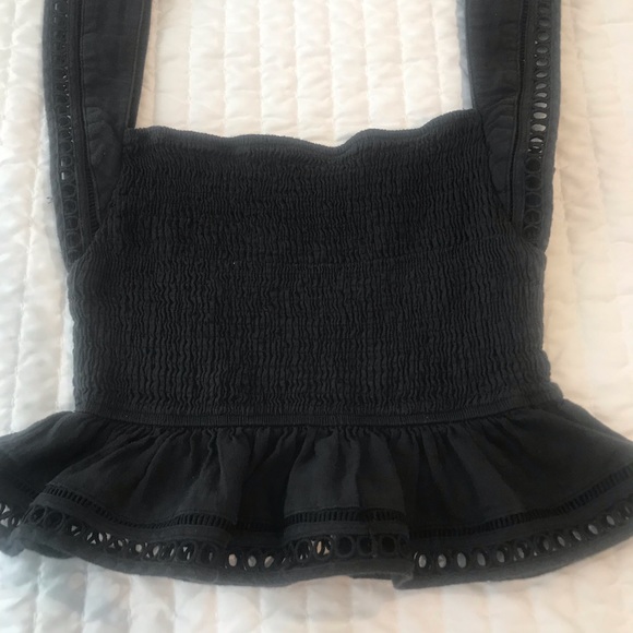 Princess Polly Smocked Crop Top - Picture 2 of 8